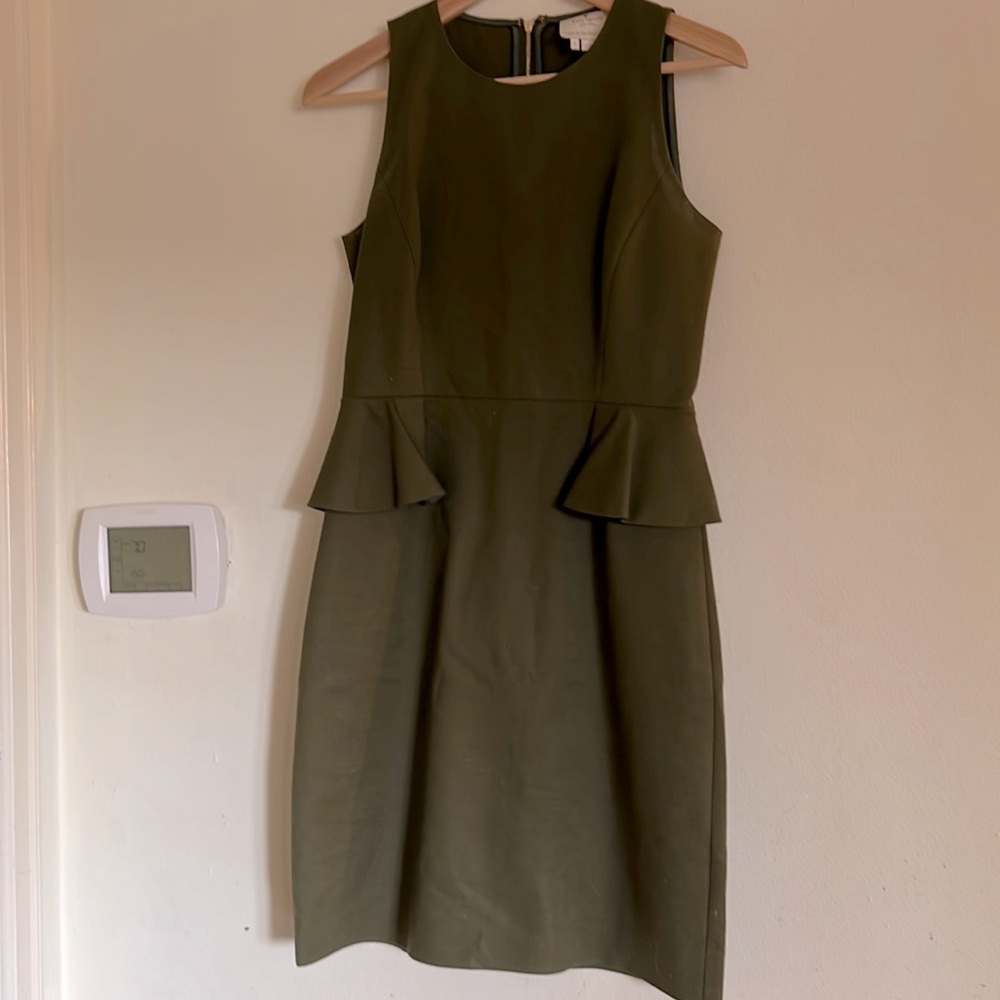 Kate Spade olive dress, size 2